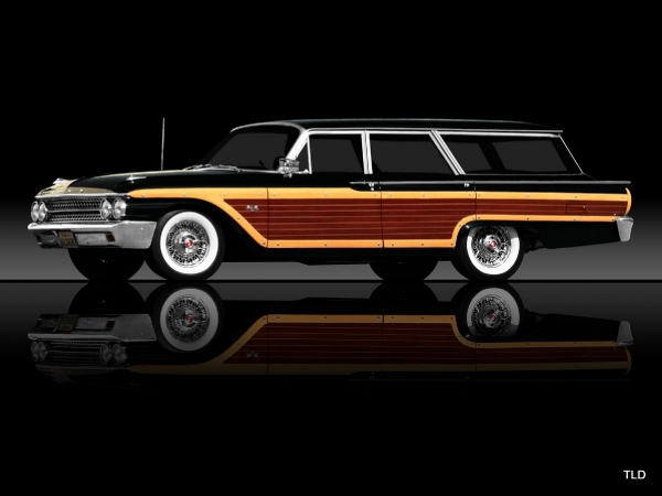 1961 Country ford squire #7